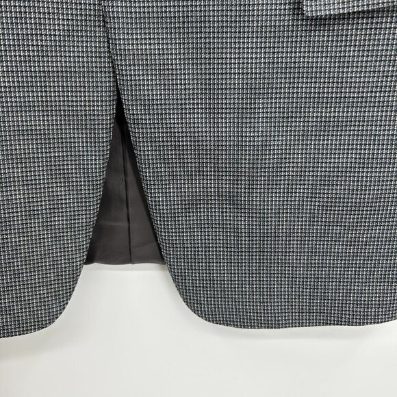 ERMENEGILDO ZEGNA Men's Gray 100% Wool Two Button Blazer Suit Jacket Size 48R - Picture 11 of 11